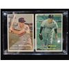 Image 1 : 1957 TOPPS 2 CARDS BASEBALL WILLIAMS & PIERCE