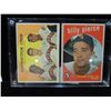 Image 1 : 1959 TOPPS 2 CARDS BASEBALL PIERCE & DESTRUCTION