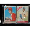 Image 1 : 1966 TOPPS 2 CARDS BASEBALL HOWSER & WILSON