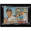 Image 1 : 1967 TOPPS 2 CARDS BASEBALL DEMETER & BUCHER