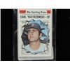 Image 2 : 1970 TOPPS CARL YASTRZEMSKI #461 BASEBALL CARD