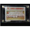 Image 1 : 1970 TOPPS ST LOUIS CARDINALS  #549 BASEBALL CARD