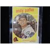 Image 2 : 1959 TOPPS ANDY PAFKO #27 BASEBALL CARD