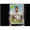 Image 1 : 1966 TOPPS WILLIE MAYS #1 BASEBALL CARD