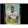 Image 2 : 1966 TOPPS WILLIE MAYS #1 BASEBALL CARD