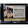 Image 1 : 1961 POST WHITEY HERZOG #88 BASEBALL CARD