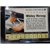 Image 2 : 1961 POST WHITEY HERZOG #88 BASEBALL CARD