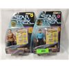 Image 1 : LOT 2 NEW STAR TREK ACTION FIGURES