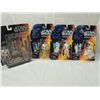 Image 1 : LOT 4 NEW STAR WARS THE POWER OF THE FORCE FIGURES