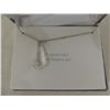 Image 1 : NEW SWAROVSKI TEAR DROP PENDANT NECKLACE CLEAR