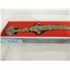 Image 2 : EGYPTIAN STYLE STAINLESS STEEL KNIFE & SHEATH