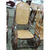 Image 1 : VINTAGE BENTWOOD BENT WOOD ROCKER CANE SEAT