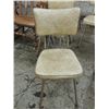 Image 2 : LOT 4MID CENTURY CHROME KITCHEN CHAIRS
