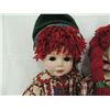 Image 2 : LOT 2 RAGGEDY ANN HAIR PORCELAIN DOLLS