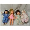 Image 1 : LOT 4 SMALL DOLLS ASSORTED