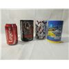 Image 1 : LOT 3 TIN ROUND COIN BANKS HELLO KITTY STEALTH