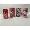 Image 1 : LOT 3 TIN ROUND COIN BANKS HELLO KITTY