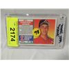 Image 2 : 1991 SCORE CHIPPER JONES #671 ROOKIE CARD