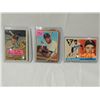 Image 1 : LOT 3 VINTAGE BASEBALL PLAYER CARDS