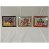 Image 1 : LOT 3 VINTAGE FOOTBALL PLAYER CARDS.