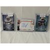Image 2 : LOT 3 AUTOGRAPH FOOTBALL PLAYER CARDS