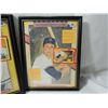 Image 3 : LOT 2 FRAMED DONROSS BASEBALL PLAYER PUZZLE FRAMED