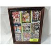 Image 2 : FRAMED FOOTBALL PLAYER CARDS