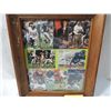 Image 2 : FRAMED FOOTBALL PLAYER CARDS