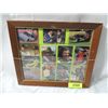 Image 1 : FRAMED RICHARD PETTY & KYLE PETTY NASCAR CARDS