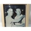 Image 2 : FRAMED PHOTO WHITEY FORD AND MICKEY MANTLE