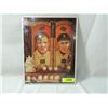 Image 1 : BASEBALL LEGENDS PRINT TY COBB CHRISTY MATHEWSON