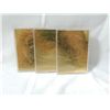 Image 1 : LOT 3 GOLD 1998 PRO MINT BASEBALL CARDS