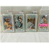 Image 1 : LOT 4 1976 KELLOGS 3-D SUPER STARS BASEBALL CARDS