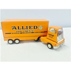 Allied Van Lines Metal Truck and Trailer