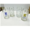 Image 1 : 4 Assorted Heavy Glass Beer Steins