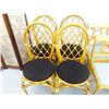 Image 1 : 4 Rattan Dining Chairs