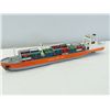 Image 1 : Hand Crafted Container Ship (Length 24")