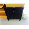 Image 1 : Two Drawer Night Table