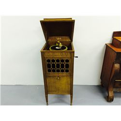 Edison Floor Model Gramophone (Needs Spring)
