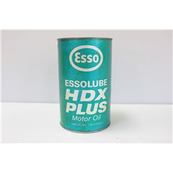 ESSO Essolube HDX Plus One Quart Motor Oil (Empty)