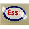 Image 1 : Oval ESSO Decal on Plexiglas