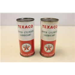 2 Texaco 4 fl. oz. Unopened Upper Cylinder Lubricant