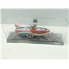 Image 1 : Vintage Metal Airplane in Display Case