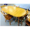 Image 1 : Dinette Table With 4 Chairs and Leaf