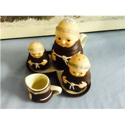 West German "Monk" Condiment Set