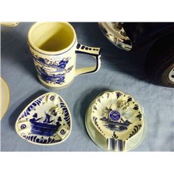 3 Assorted Pieces of Hand Painted Delft
