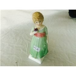 Royal Doulton Discontinued Figurine "Tess" (Issued 1978 - 1983)