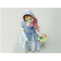 Royal Doulton Discontinued Figurine "Wendy" (Issued 1953 - 1995)