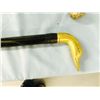 Image 1 : Collapsible Walking Cane With Brass Duck Handle