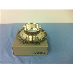 Oneida Silver Plate Sauce Bowl